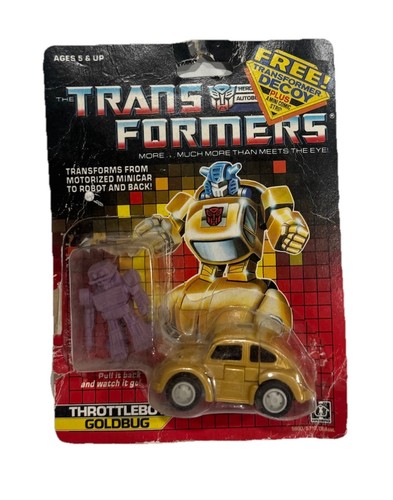 Transformers 1986 goldbug - 1986, g1